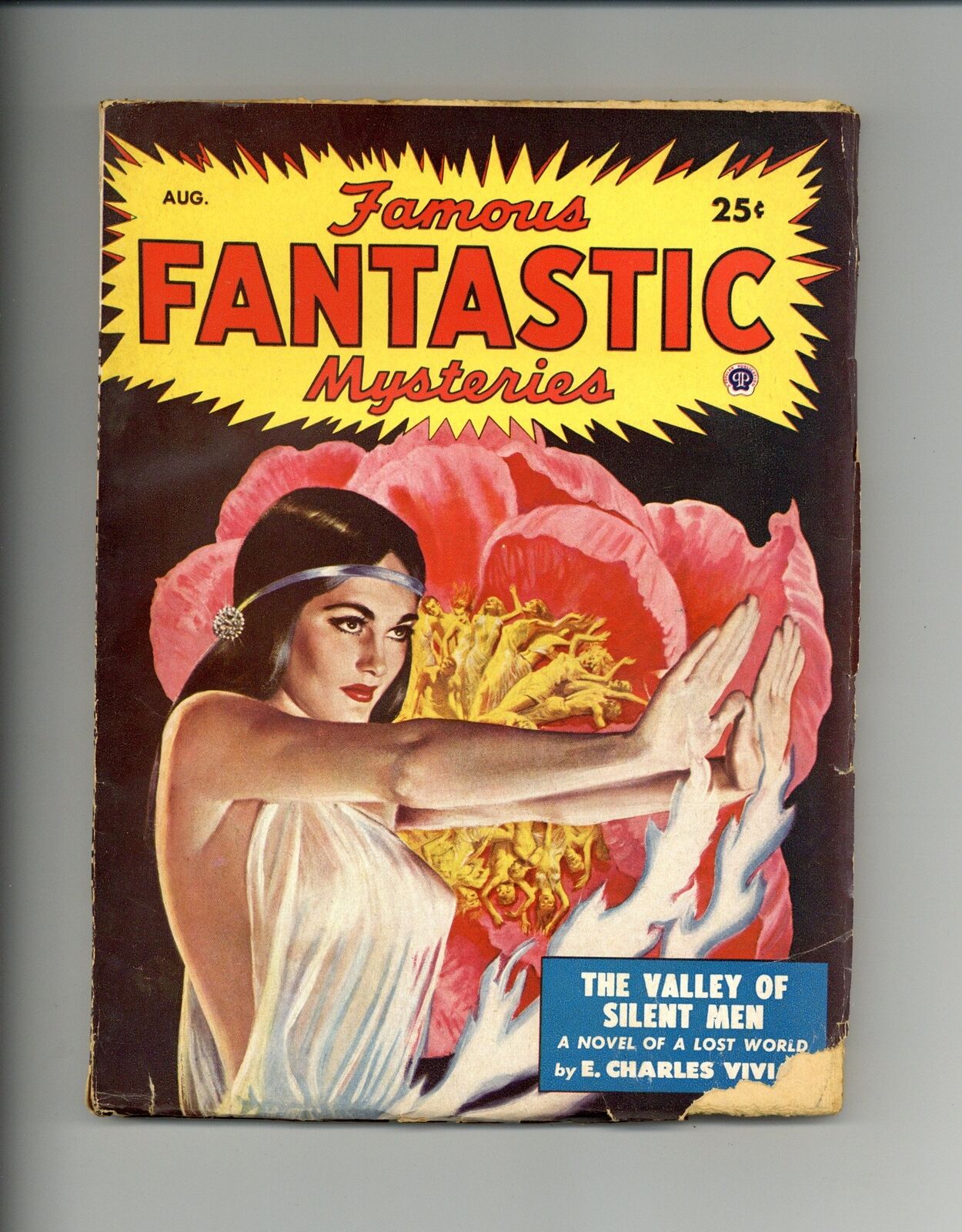 Famous Fantastic Mysteries Pulp Aug 1949 Vol. 10 #6 VG