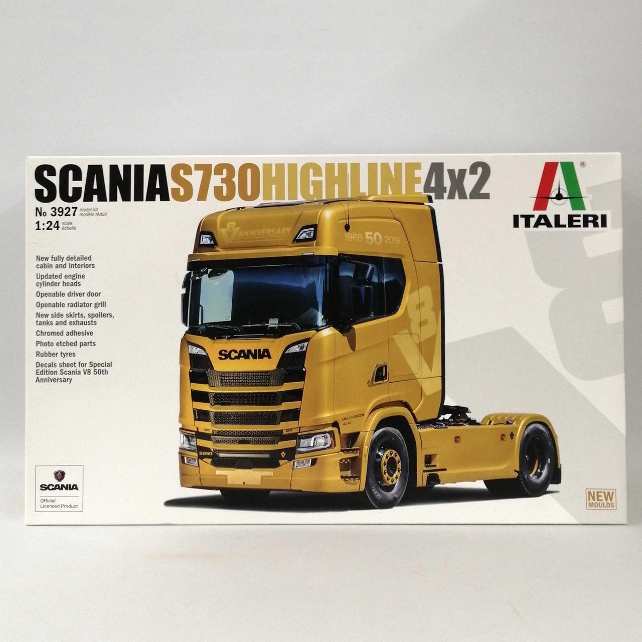 Italeri Scania S730 Highline 4 2 Plastic Model