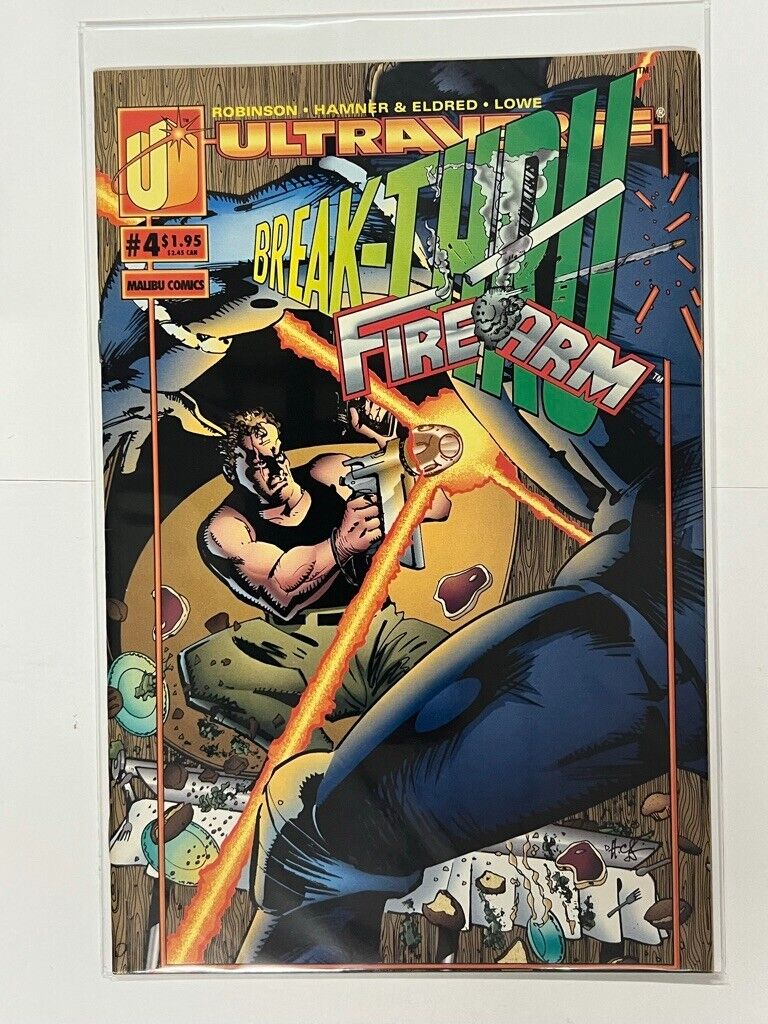 BREAK-THRU #4 (1993) Firearm Ultraverse Malibu Comics | Combined Shipping B&B