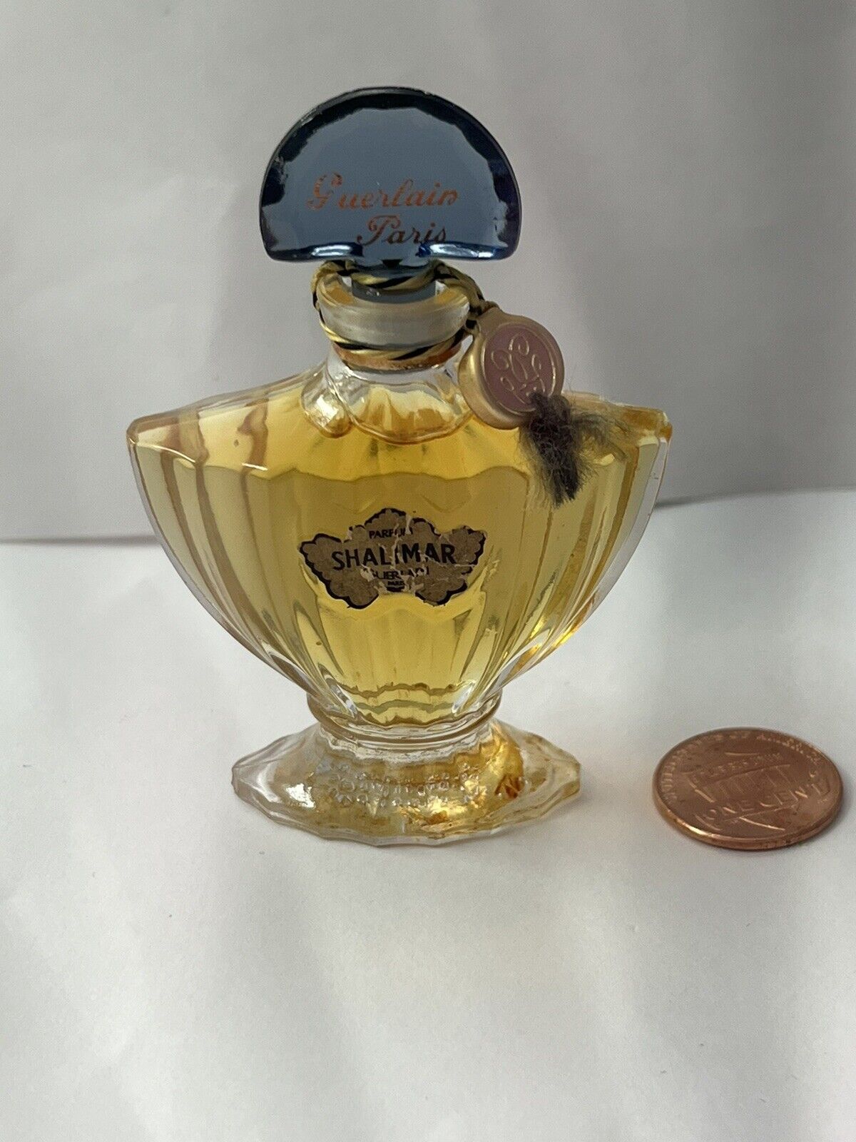 Vintage 1990s Guerlain Shalimar .25 Fl Oz  Parfum Sealed Without Box