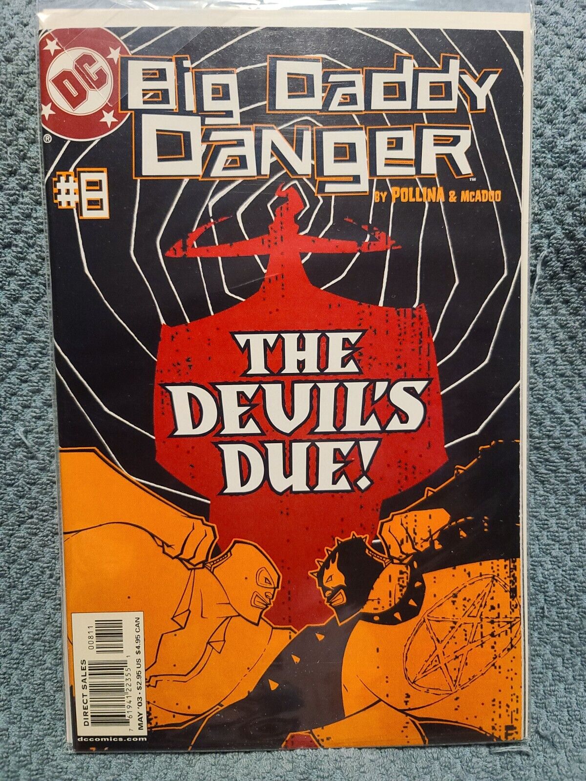 Cb7~comic book - big daddy danger- #8- may 2003