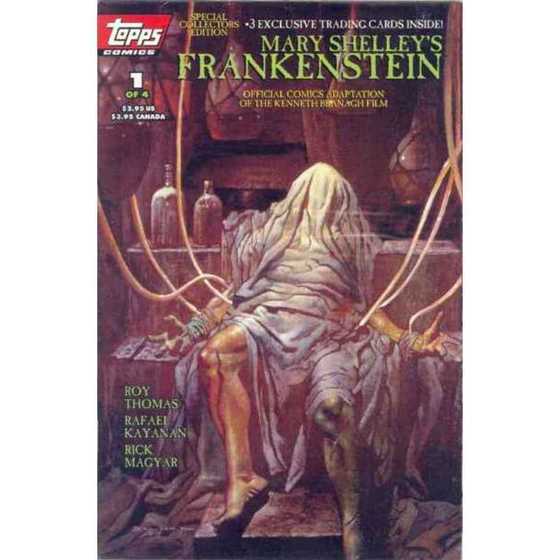 Mary Shelley\'s Frankenstein #1 in Near Mint condition. Topps comics [o]