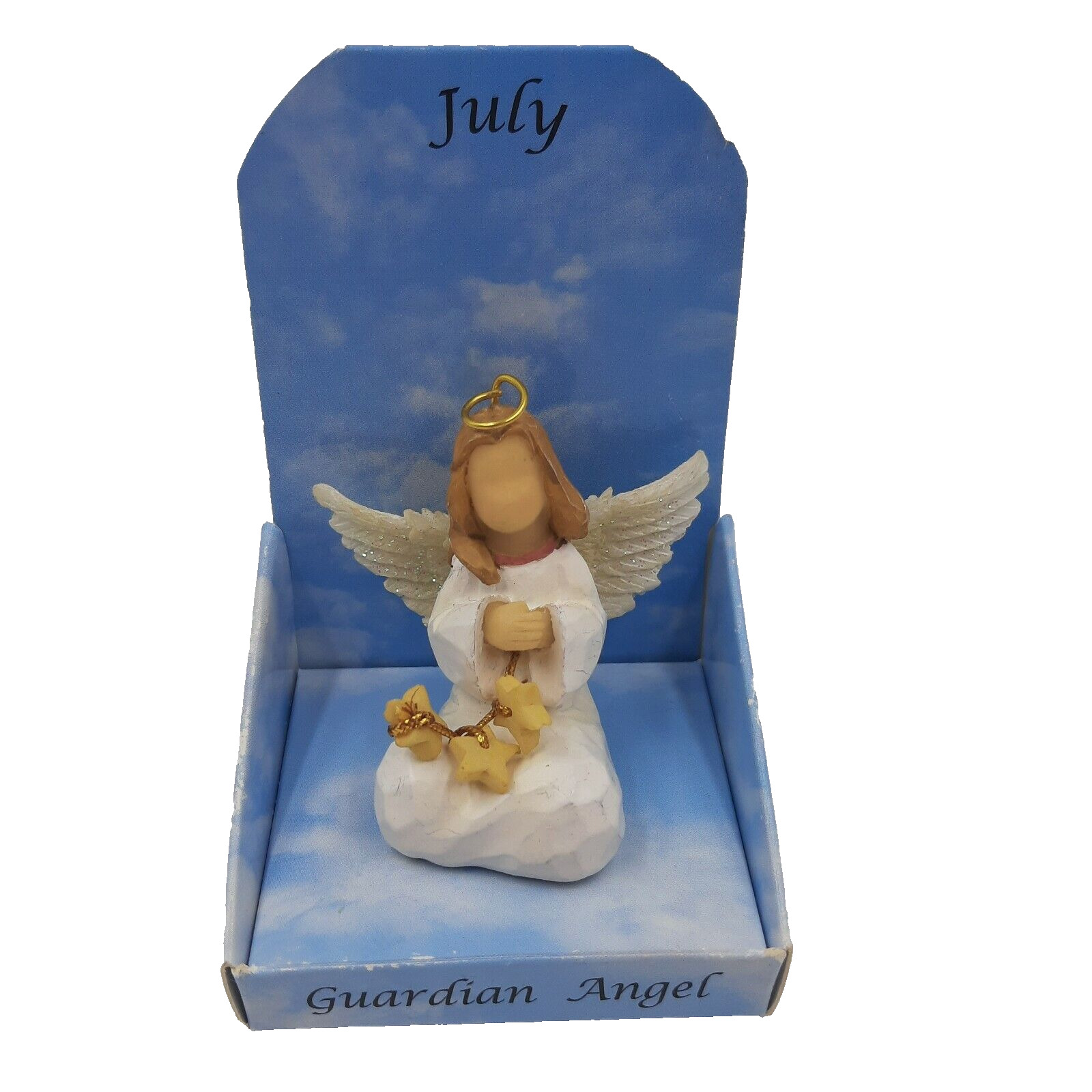 Guardian Angel Of The Month July Blank Face Halo Stars New In Packaging