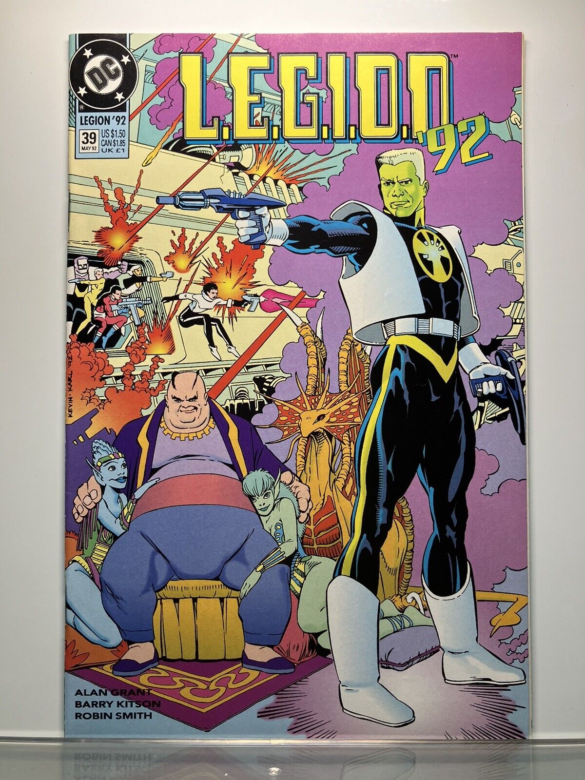 L.E.G.I.O.N. #39 (1992) DC COMICS - BARRY KITSON ART - VF-NM