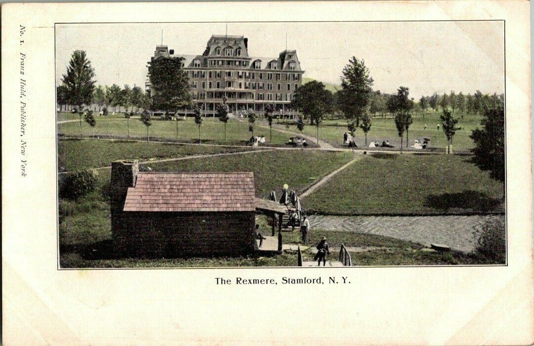 1905. STAMFORD, NY. THE REXMERE. POSTCARD FF1