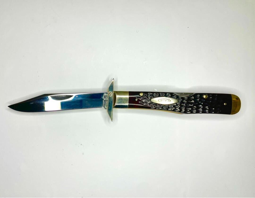 Vintage Case XX Cheetah 6111 1/2 L Folding Knife w/ Case Rare