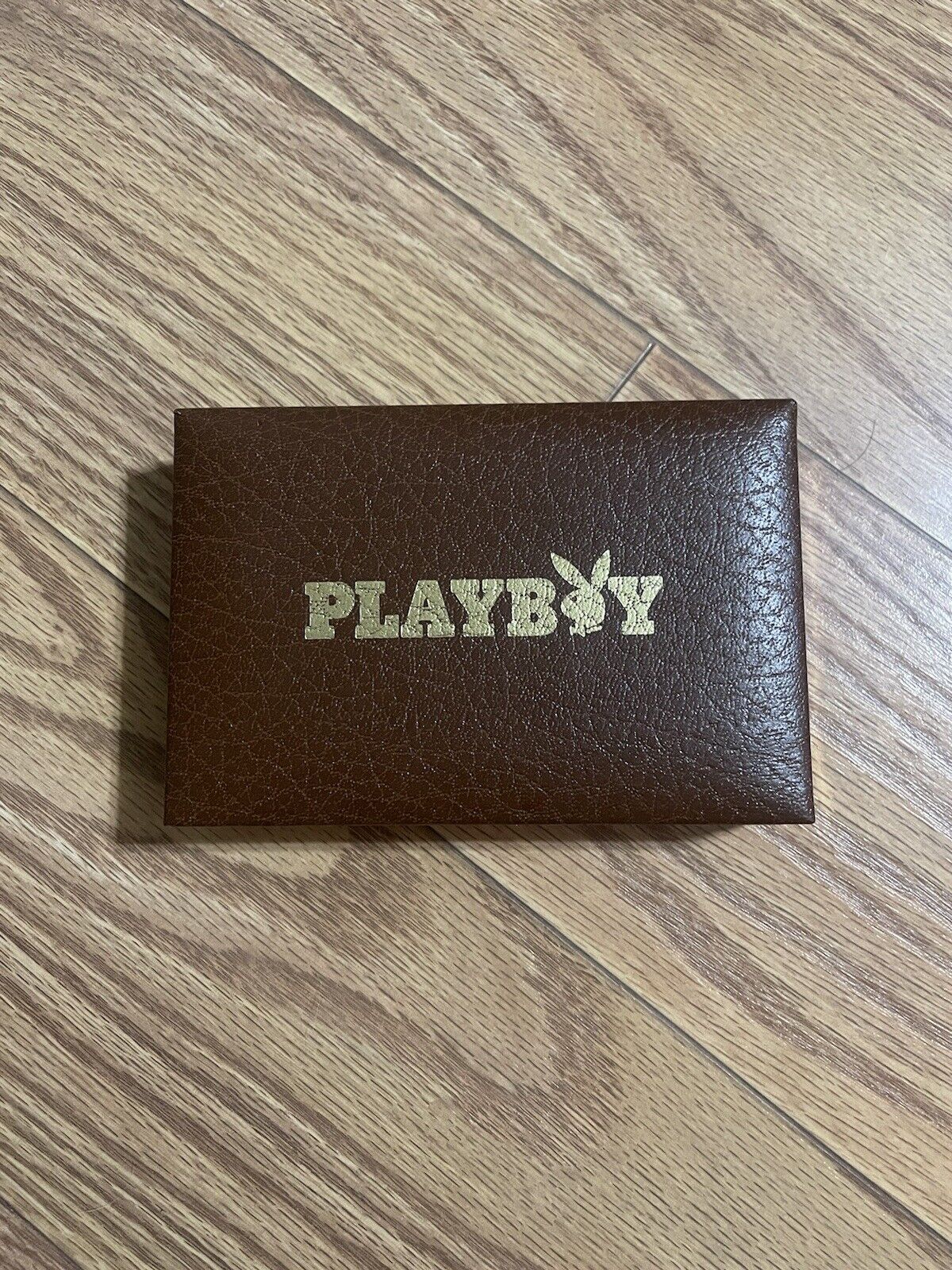 Vintage Playboy VIP Playing Cards 1978 with Case Anniversary Design 2 Decks