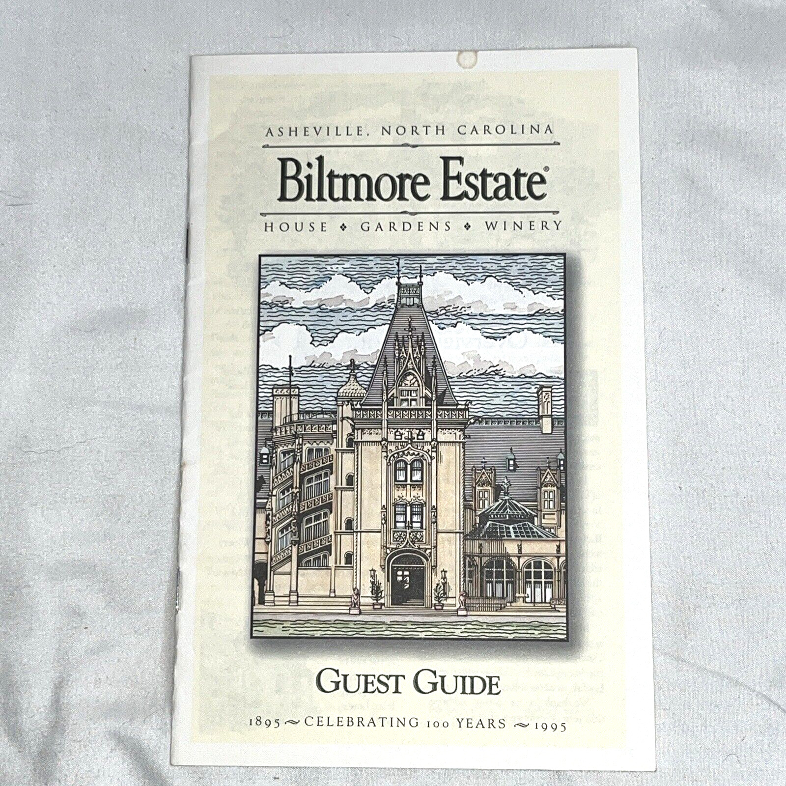 Biltmore Estate Guest Guide North Carolina Vintage Travel 100 Years 1995