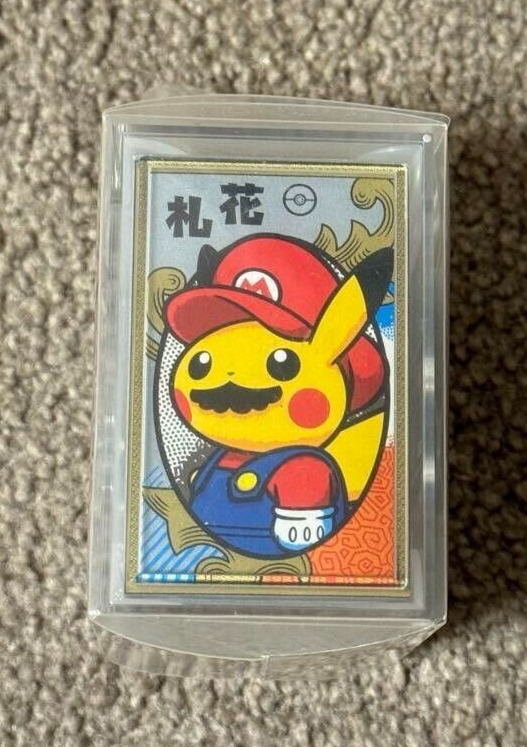 Pikachu Mario Pokemon Hanafuda Playing card Nintendo Limited edition rare NEW FS