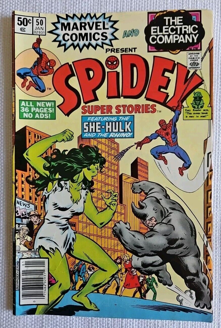 [Marvel Comics, Electric Company] Spidey Super Stories #50 & #56 (January 1981)