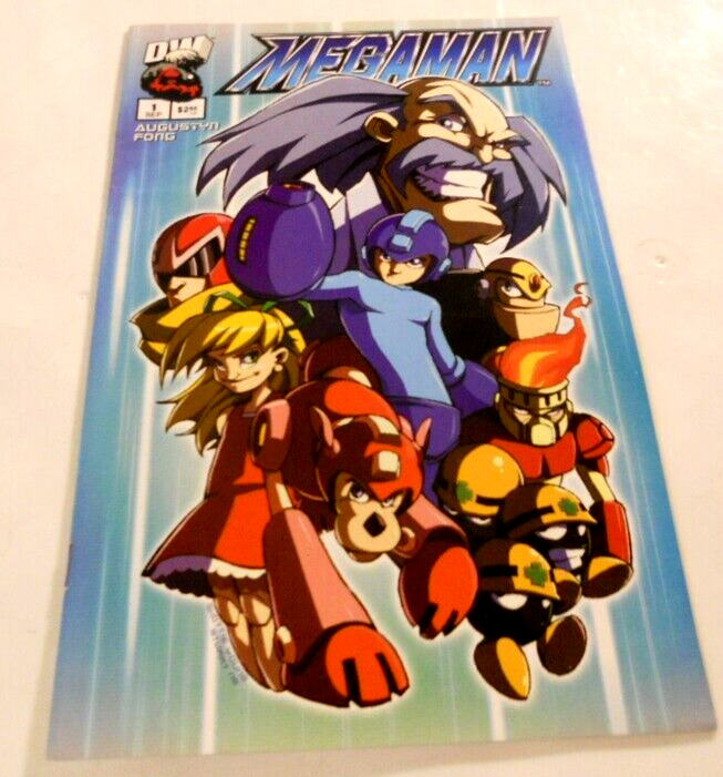 Mega Man #1 2003 Dreamwave 1st Appearance of Mega Man Comic Book