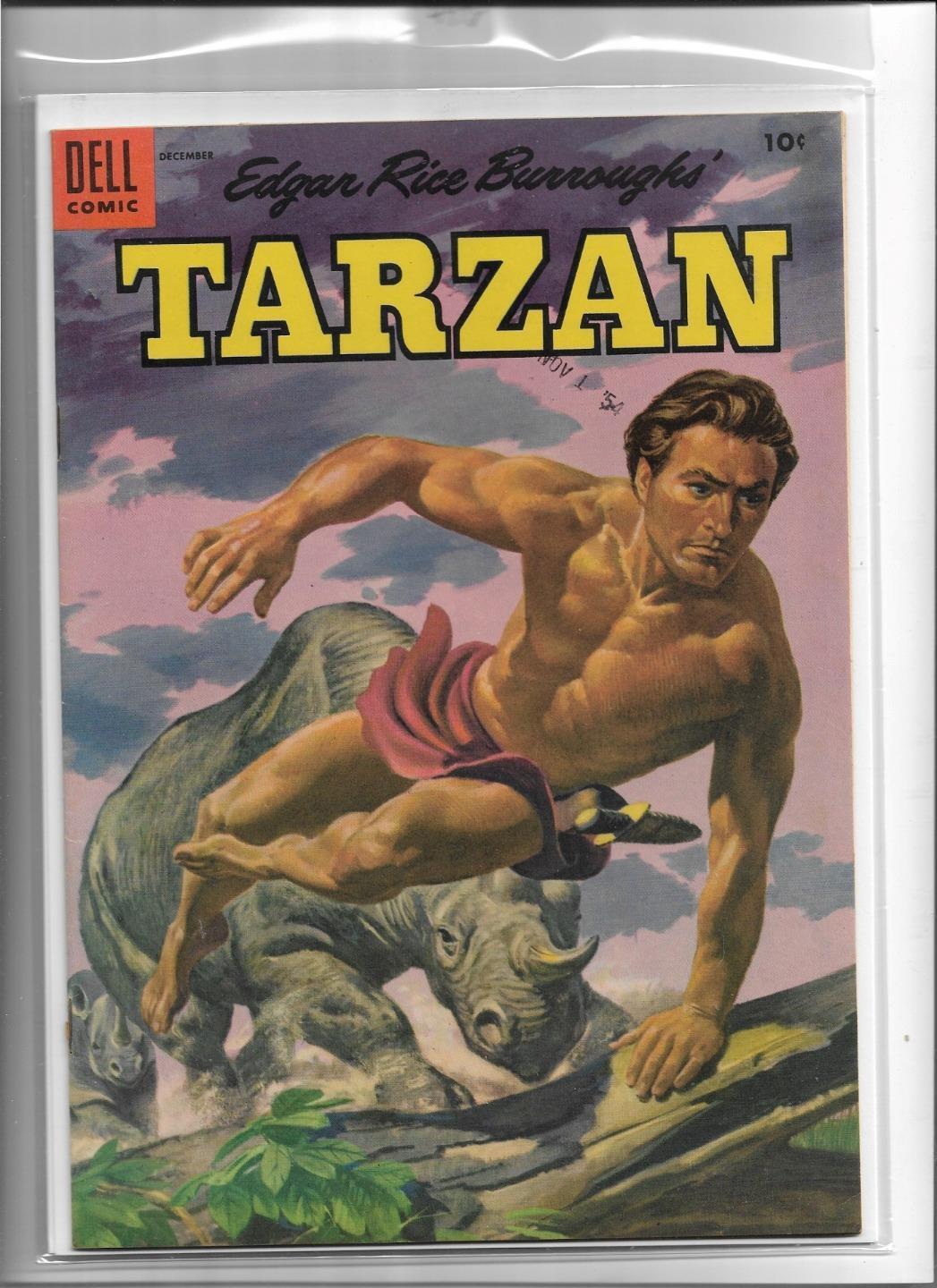EDGAR RICE BURROUGH'S TARZAN #63 1954 VERY FINE- 7.5 4472