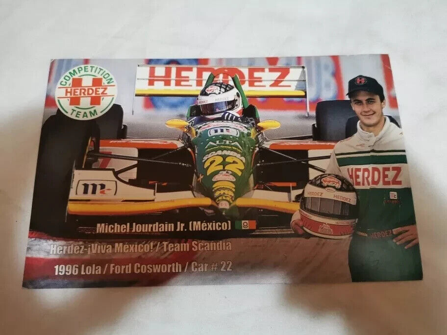 Mexico Herdez Michael Jordan Junior Automotive 1996 Postcard RARE