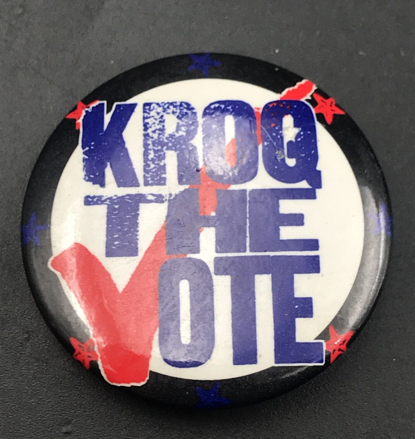 Vintage KROQ The Vote 106.7 FM 2004 Elections 1 3/8\