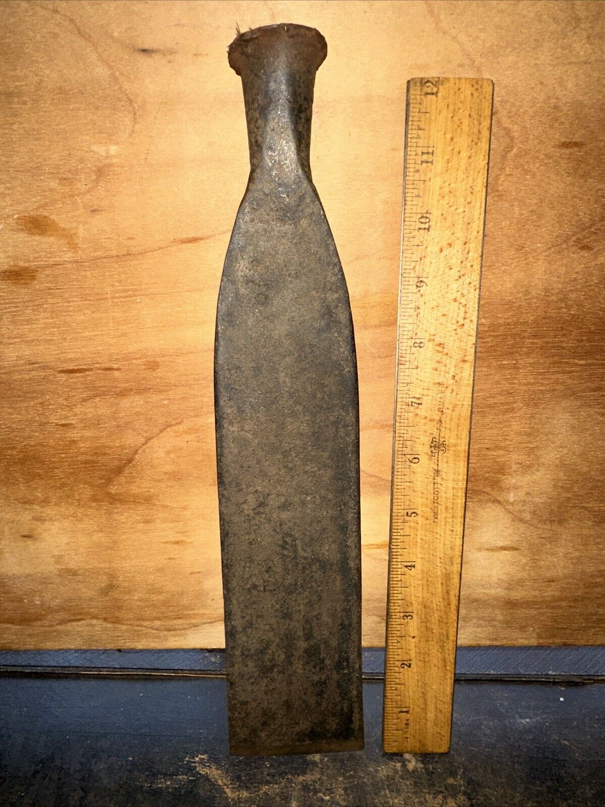Antique Heavy (Beveled Chisel) Over 2 Pounds of Quality Steel 2.5” Wide Approx.