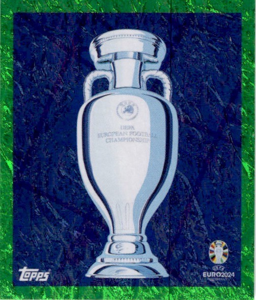 Topps UEFA EURO 2024 Sticker - GREEN / Green Parallel - Choose Single Sticker