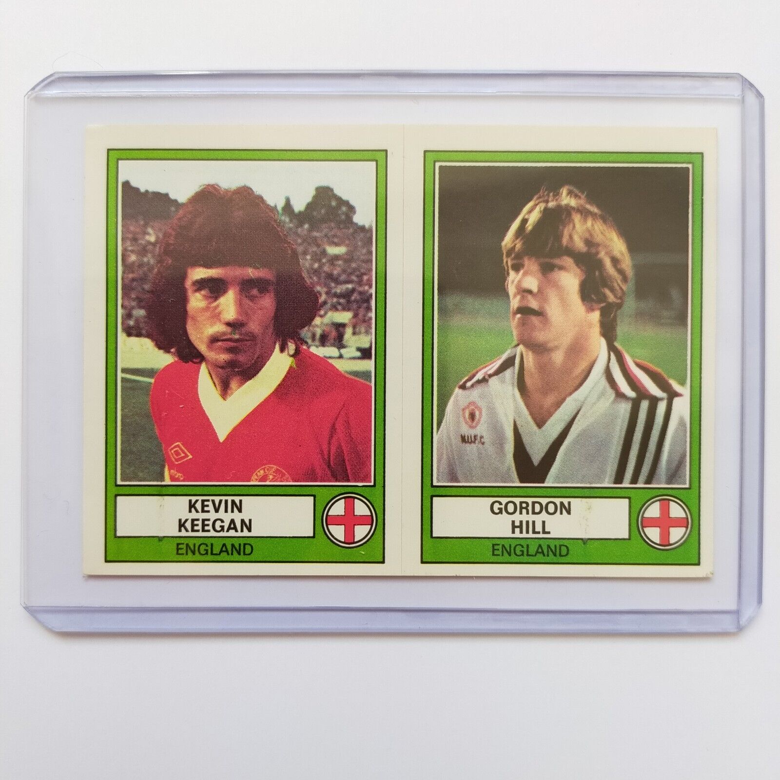 KEVIN KEEGAN 1978 GORDON HILL ENGLAND Panini Euro Football