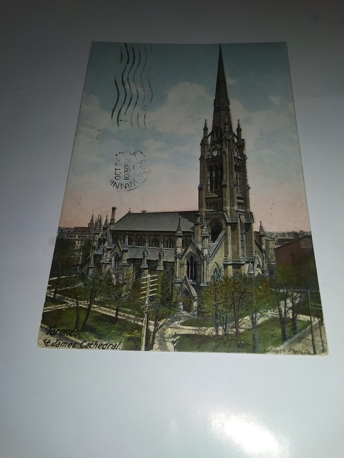 Vintage 1905 St. James Cathedral Toronto Canada Postcard