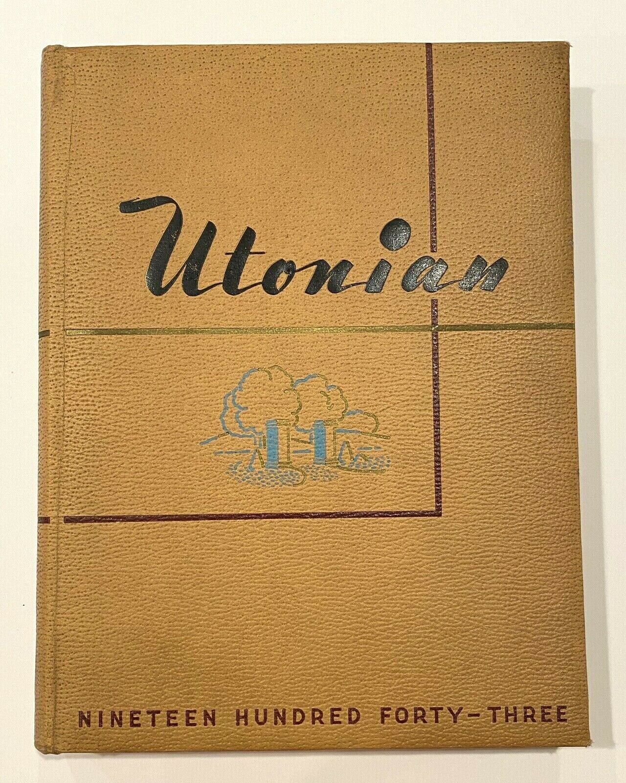 1943 University of Utah, Utonian, University Yearbook Annual, Salt Lake City