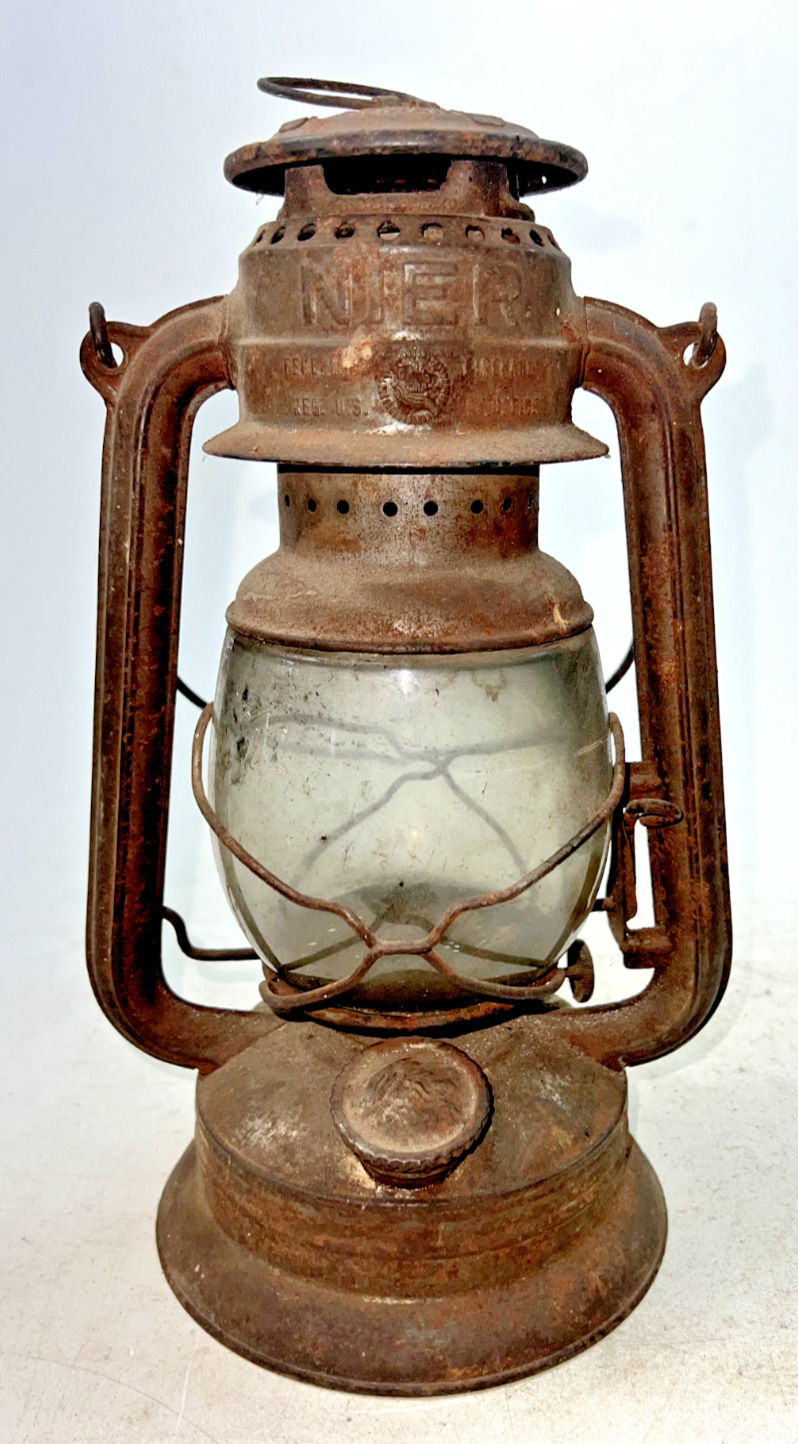 Antique Nier Feuerhand No. 270 Kerosene Lamp Lantern - Made in Germany