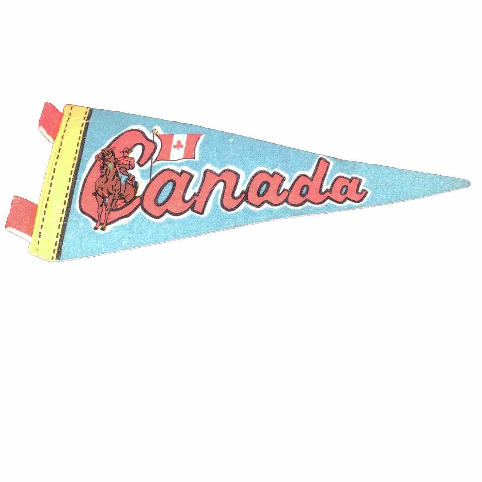 Vintage Canada 8.5 Inch Banner