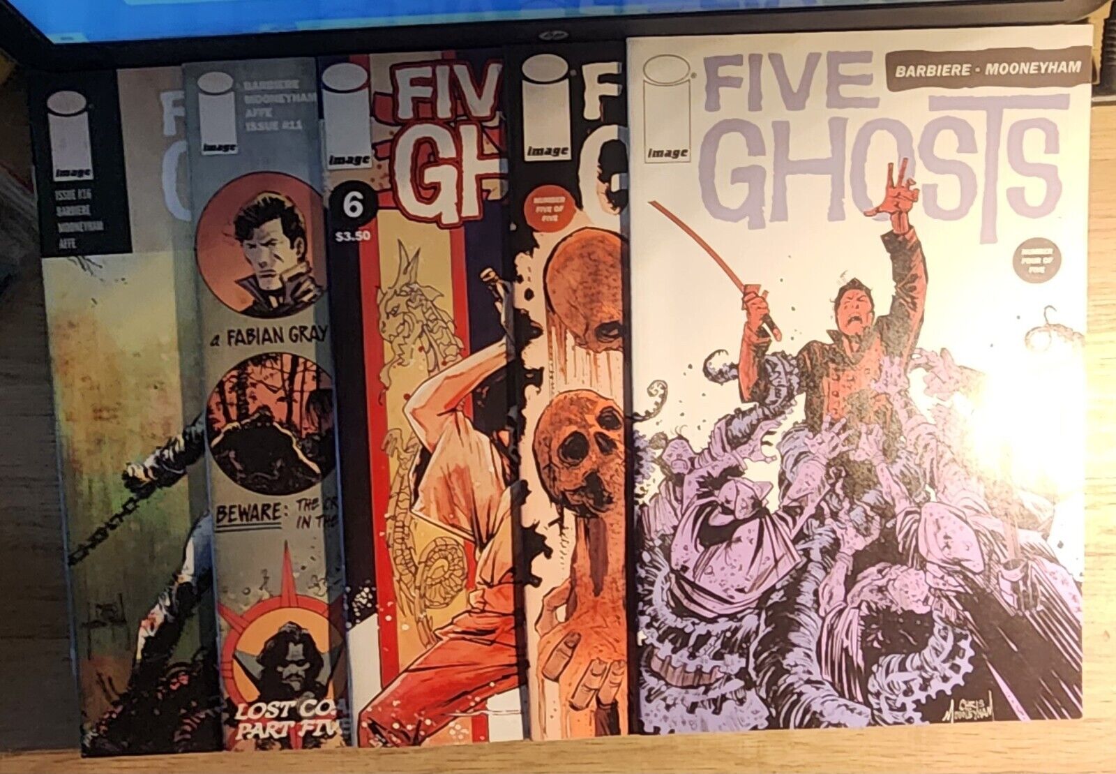 Five Ghosts 4 5 6 11 16 Image Comics