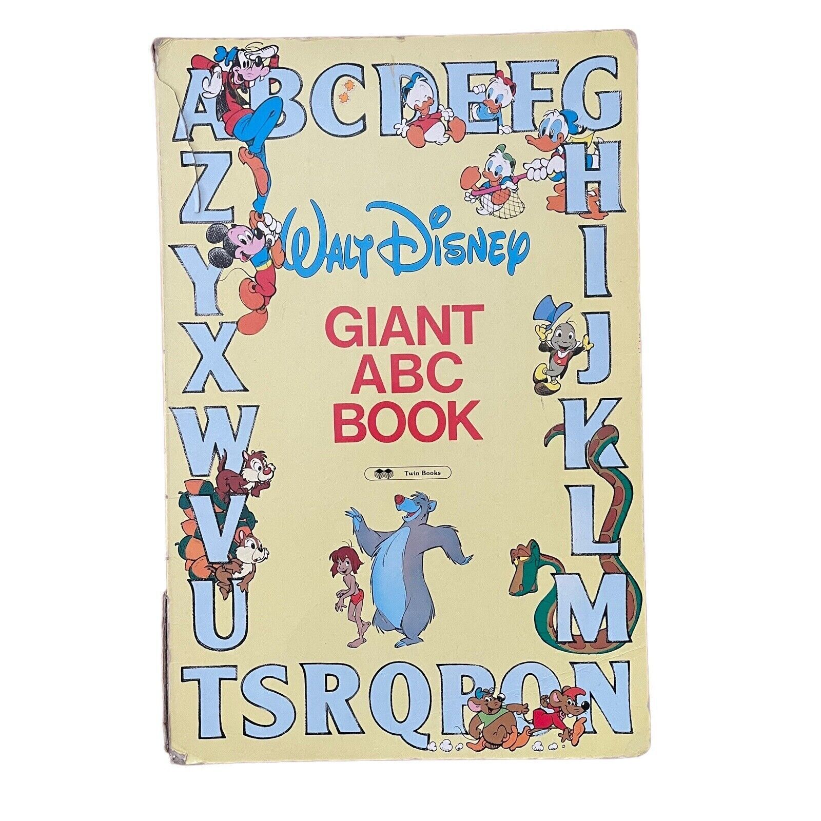 1989 Walt Disney Giant ABC Book 24\