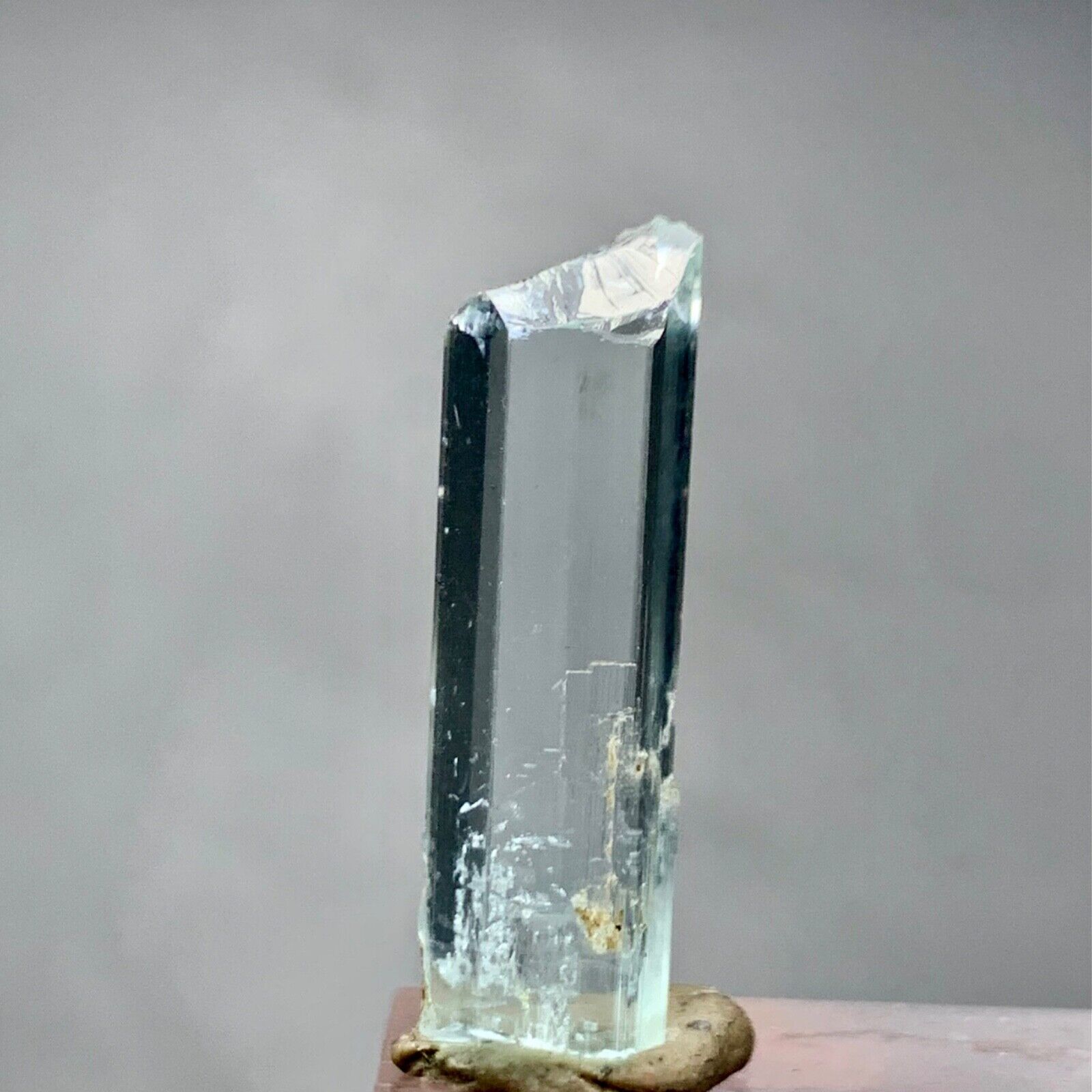 12.90 Cts Beautiful Top Quality  Aquamarine Crystal From SkarduPakistan