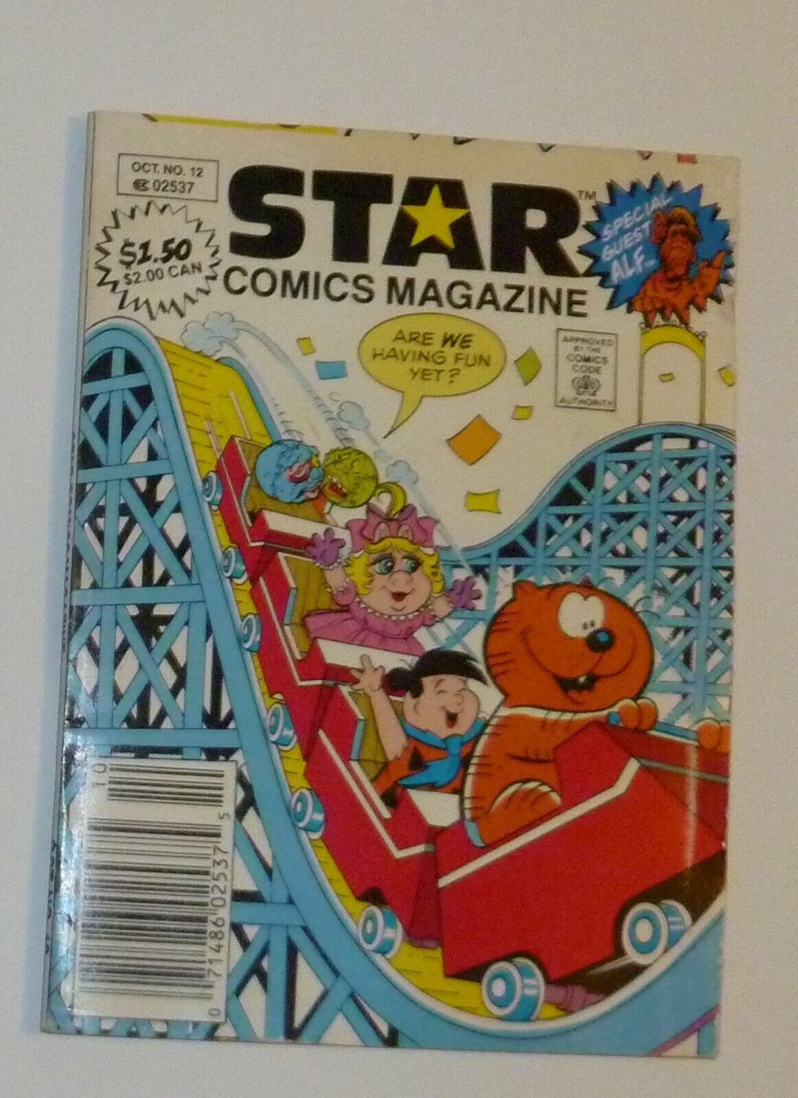 Star comics magazine vol.1 no.12 Marvel comics 1988 Alf Heathcliff