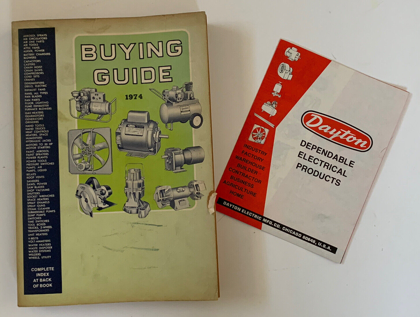 1974 Dayton Products Electrical Products Buying Guide Home Farm Industry VTG +