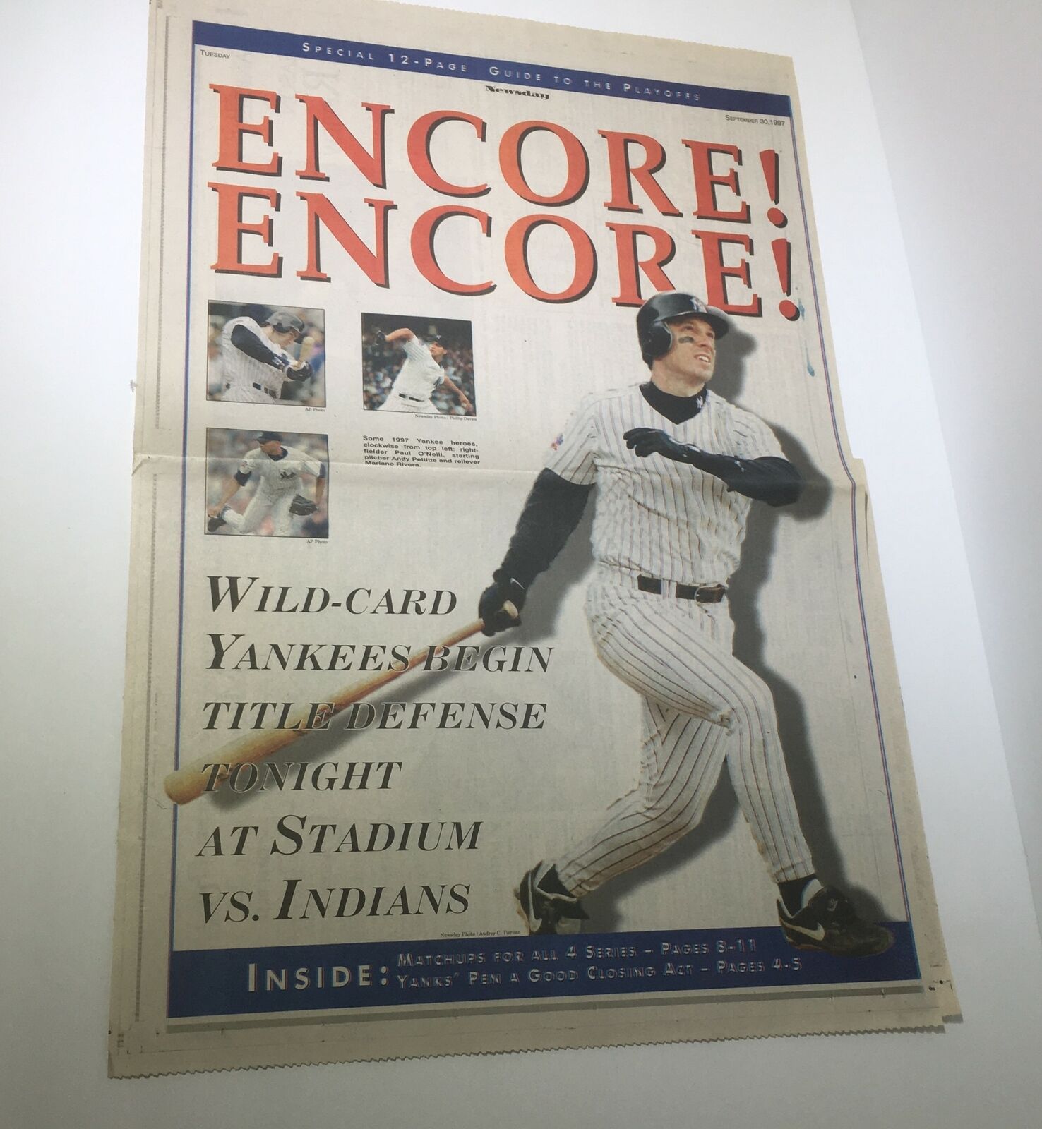 Newsday: Sept 30 1997 Encore Encore 