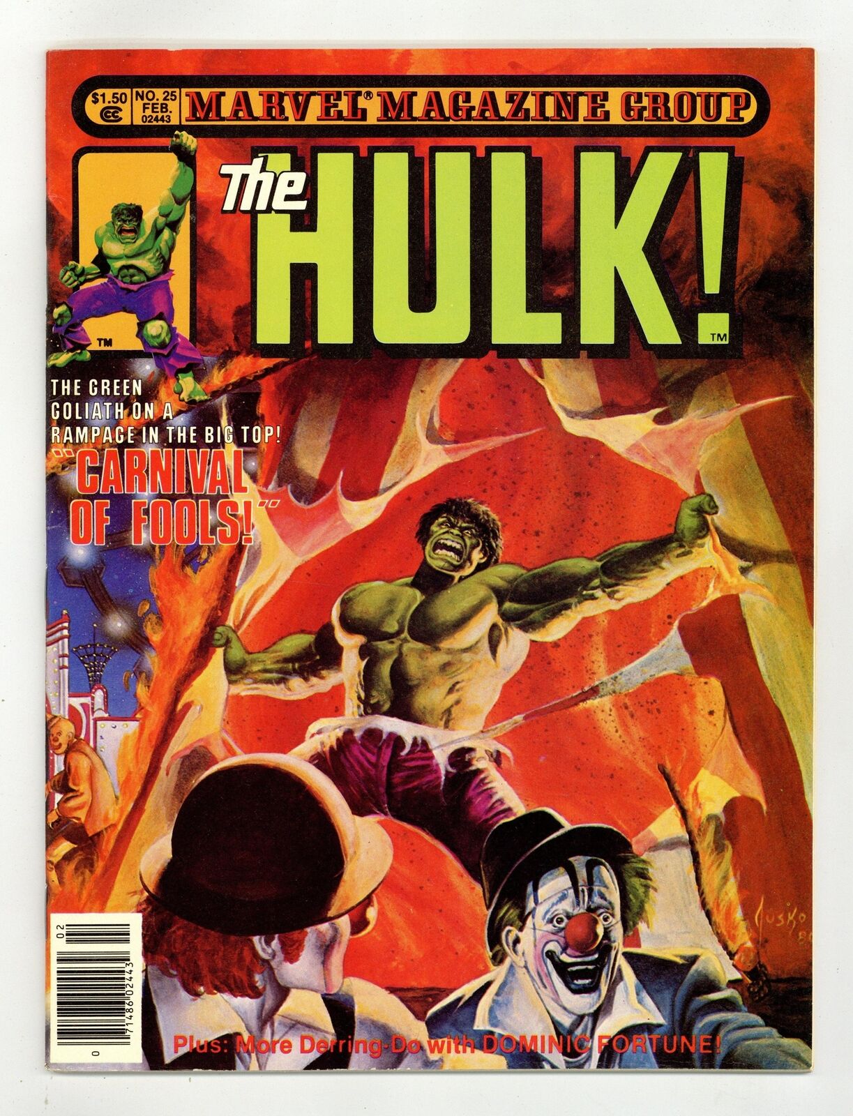 Rampaging Hulk #25 FN+ 6.5 1981