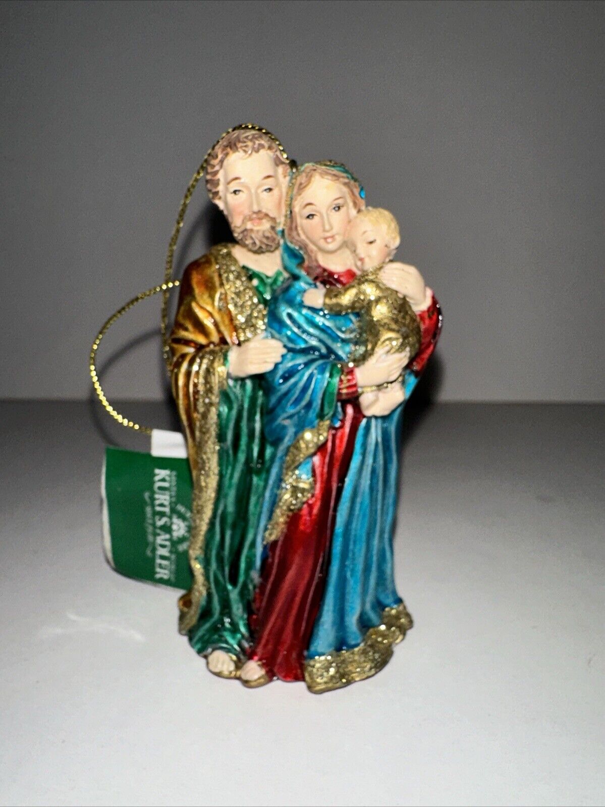 Kurt Adler Holy Family Christmas Ornament 
