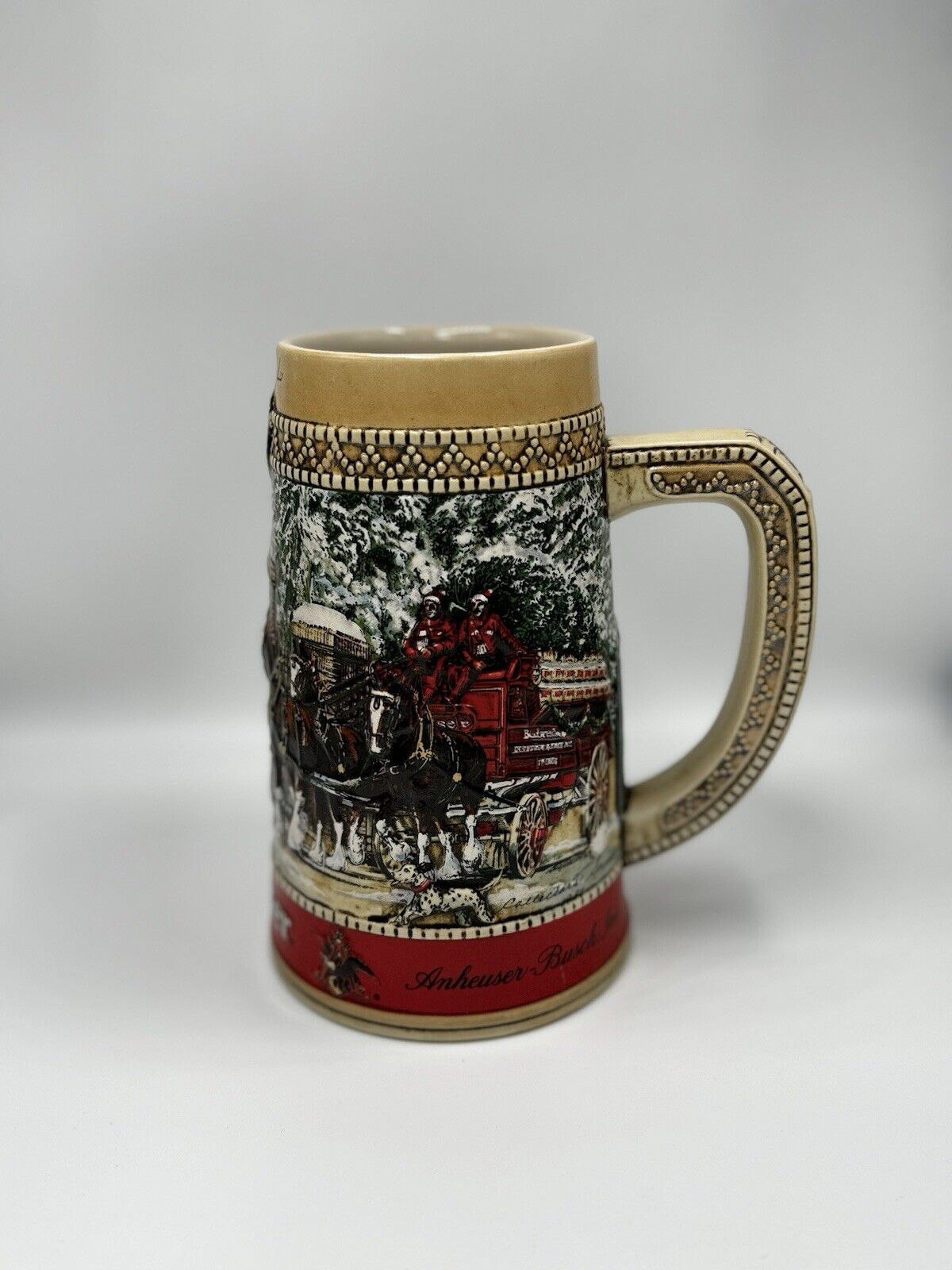 Vintage Limited Edition Budweiser King of Beers Stein C Series Handcrafted 