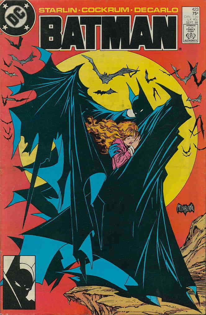Batman #423 FN; DC | Todd McFarlane Cover 1st Print - we combine shipping