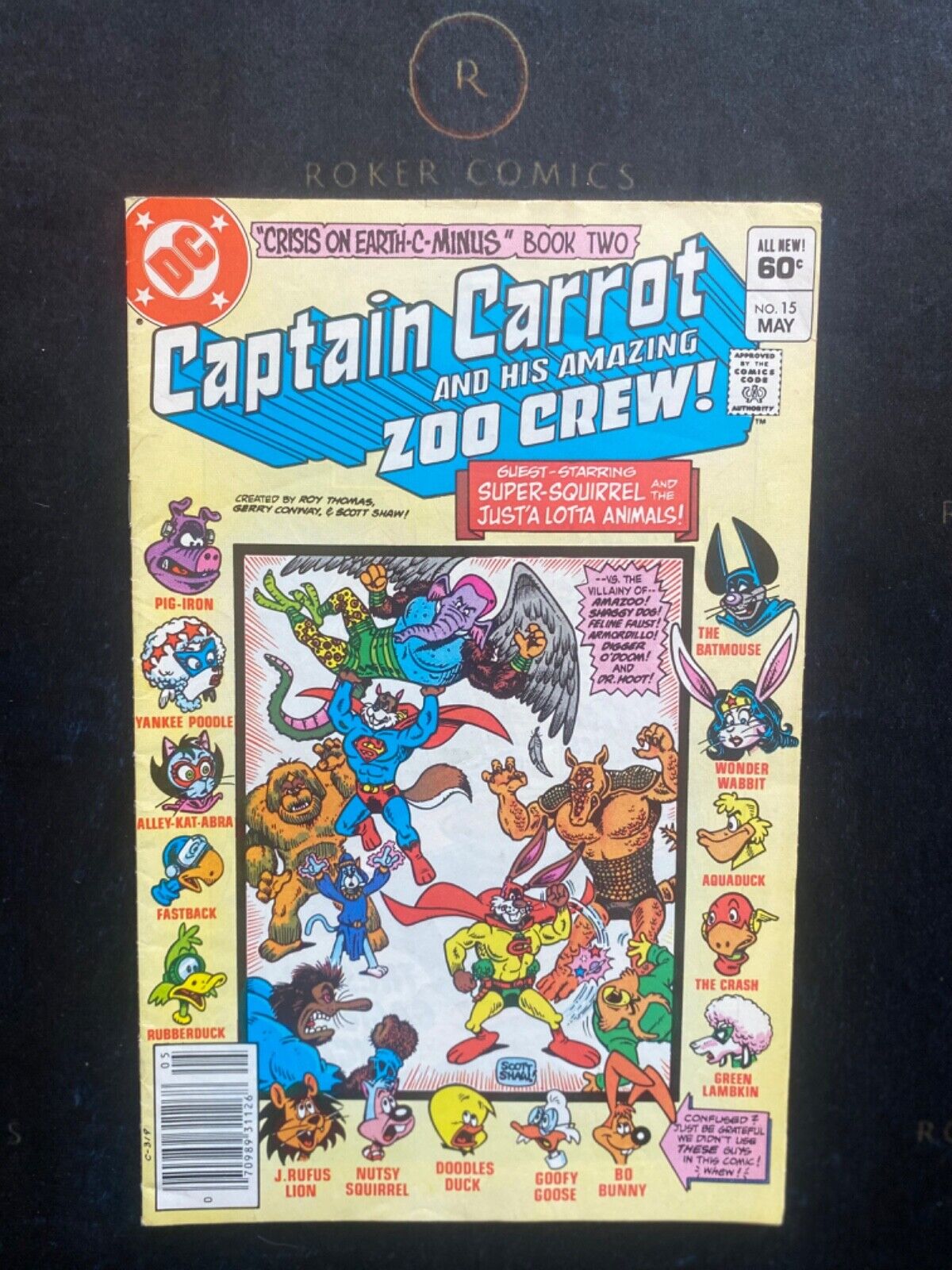 Captain Carrot and His Amazing Zoo Crew #1 (DC Comics, March 1982)