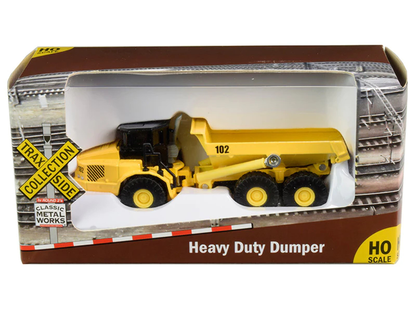 Heavy Duty Dumper Truck Yellow \\TraxSide Collection\\\
