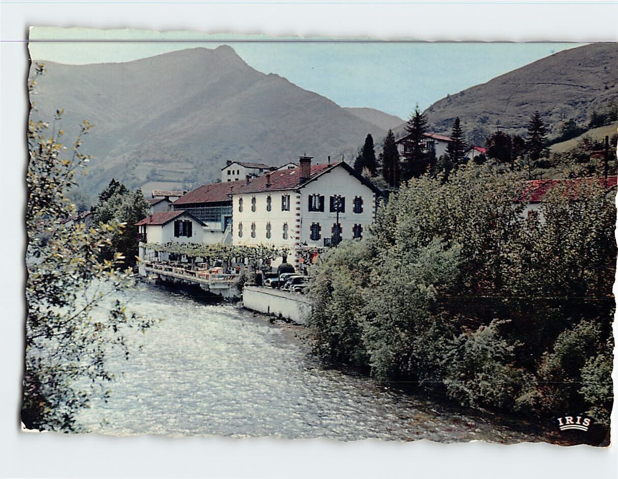 Postcard Hôtel du Triquet Saint Étienne de Baïgorry France