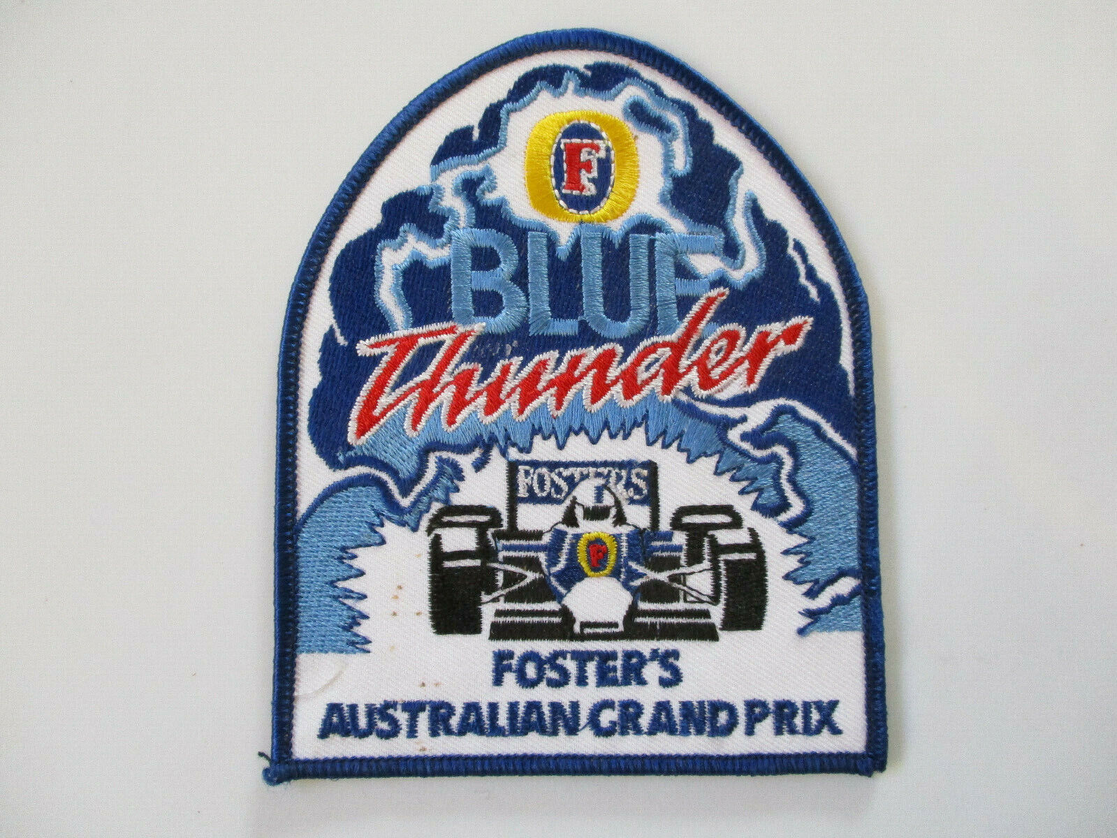 Foster\'s Blue Thunder Australian Grand Prix Australia Race Indy Car Racing Patch