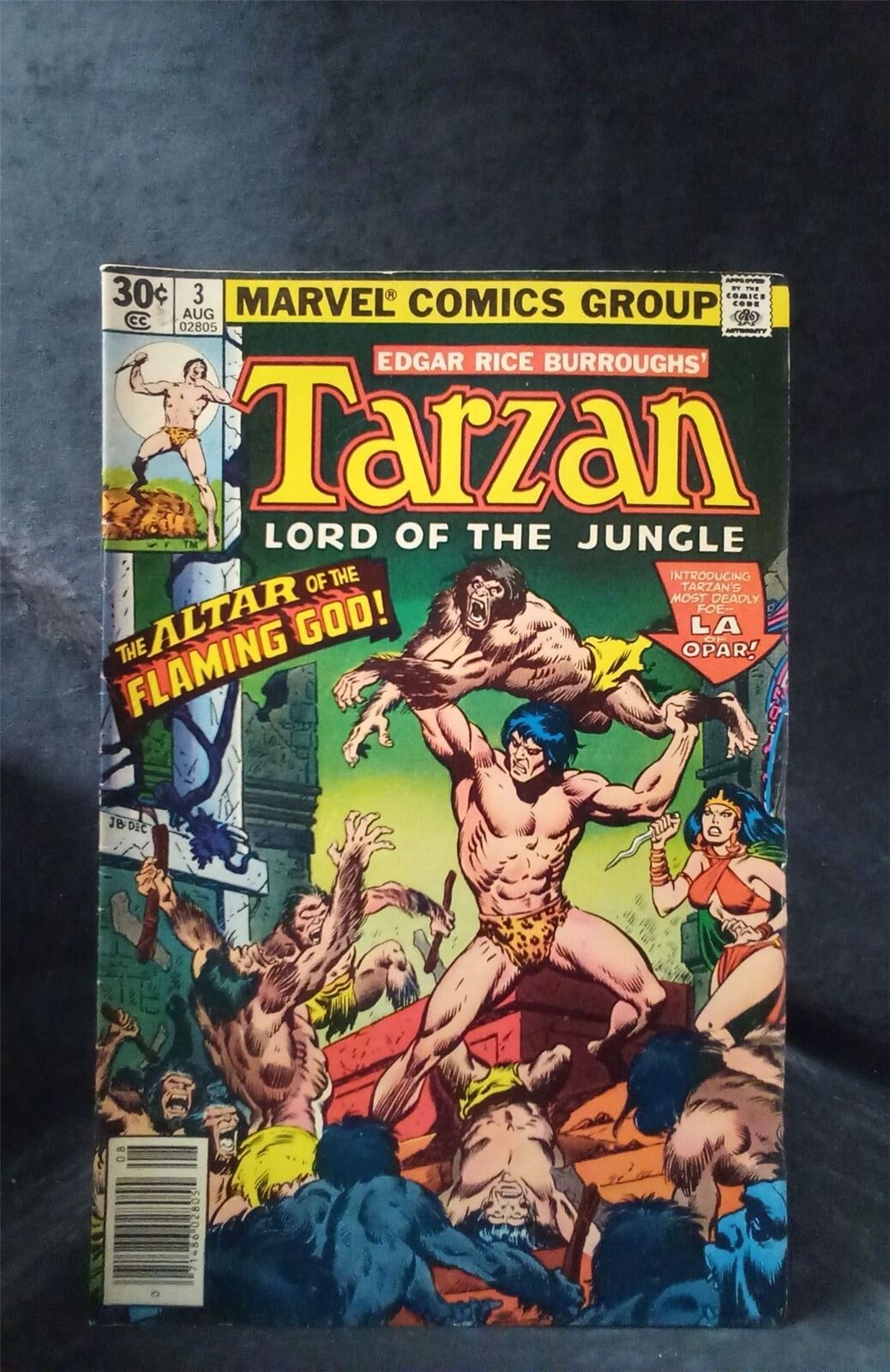 Tarzan #3 1977 Marvel Comics Comic Book 