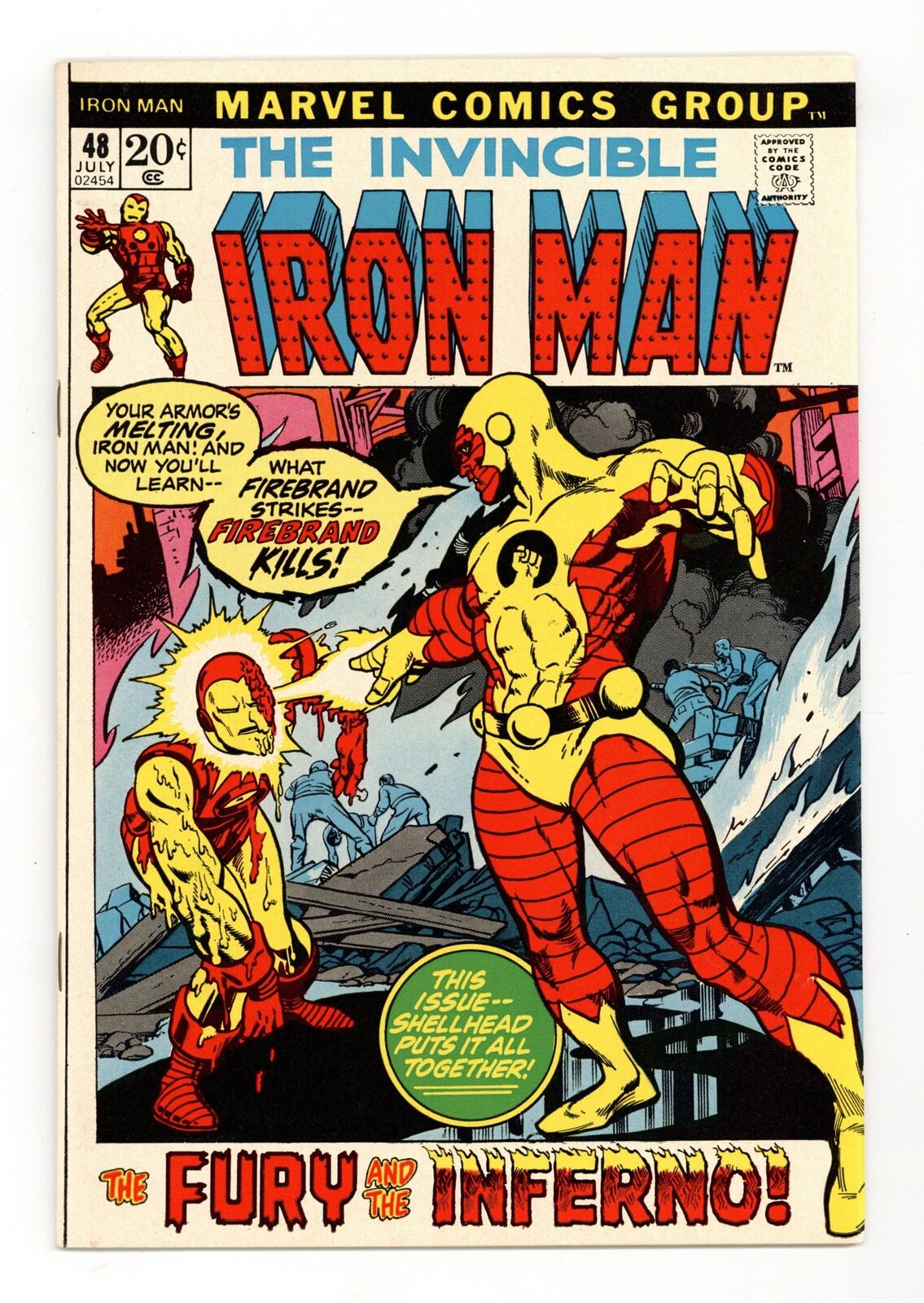 Iron Man #48 VF- 7.5 1972