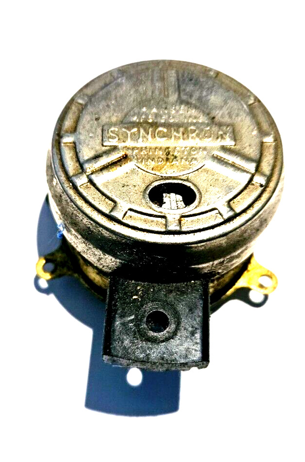 Vintage Synchron Clock Motor Princeton Indiana