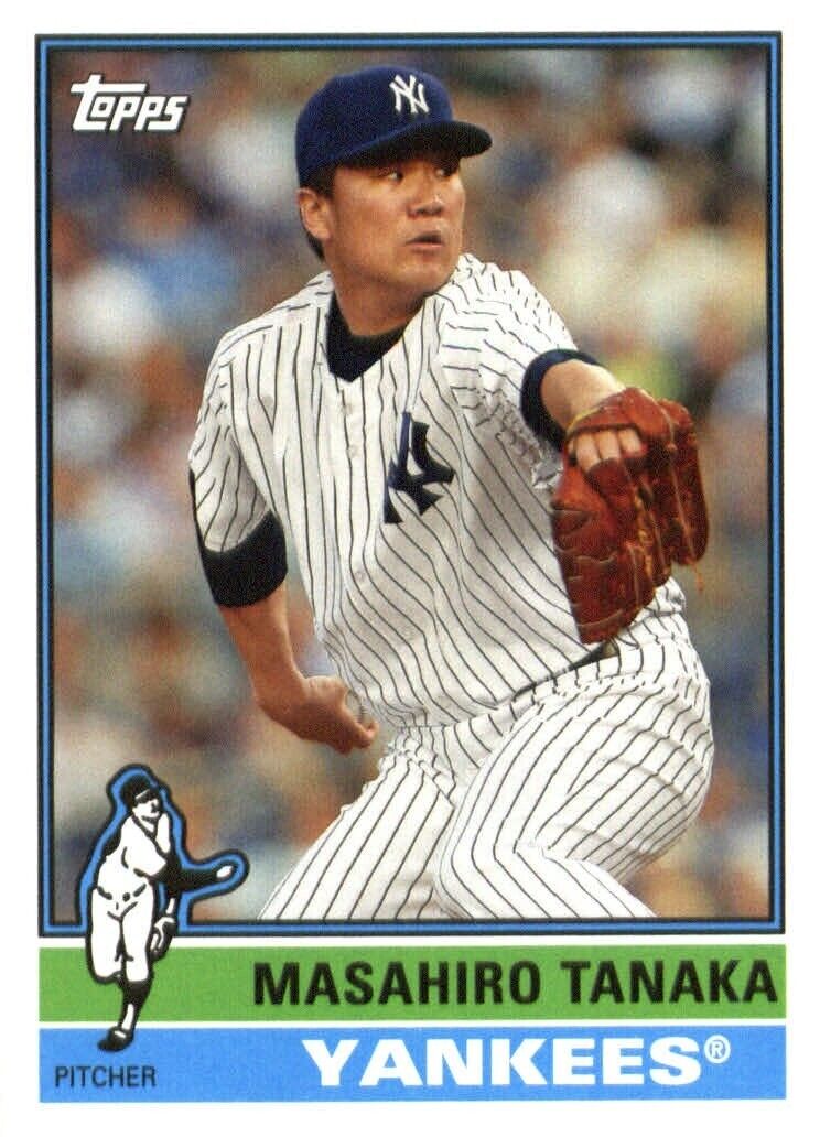 2015 Topps Archives #175 Masahiro Tanaka New York Yankees