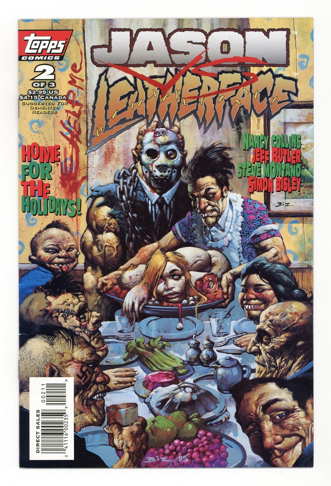 Jason vs. Leatherface #2 FN 6.0 1995