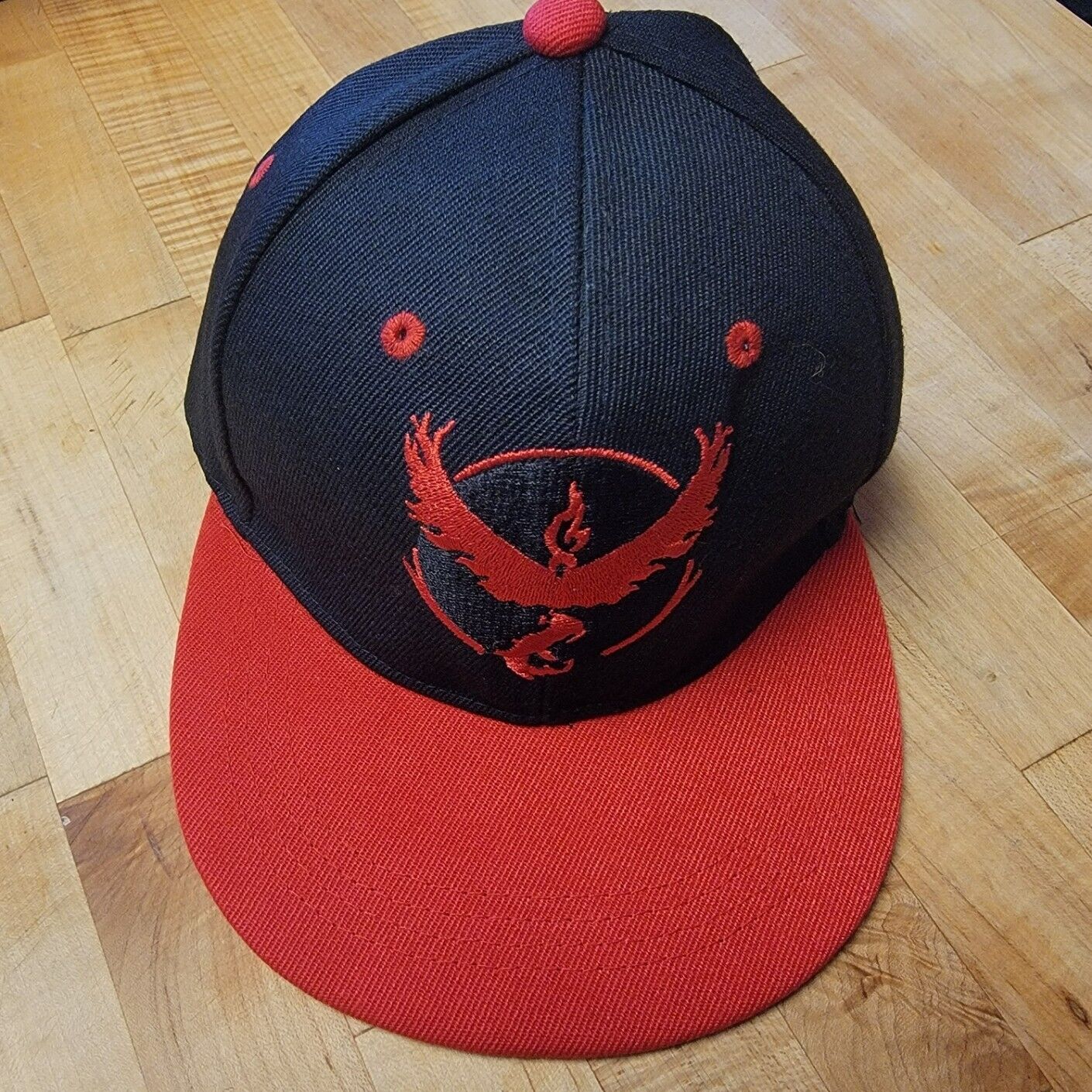 Pokémon Go Embroidered Cap Team Valor Snapback Style Hat