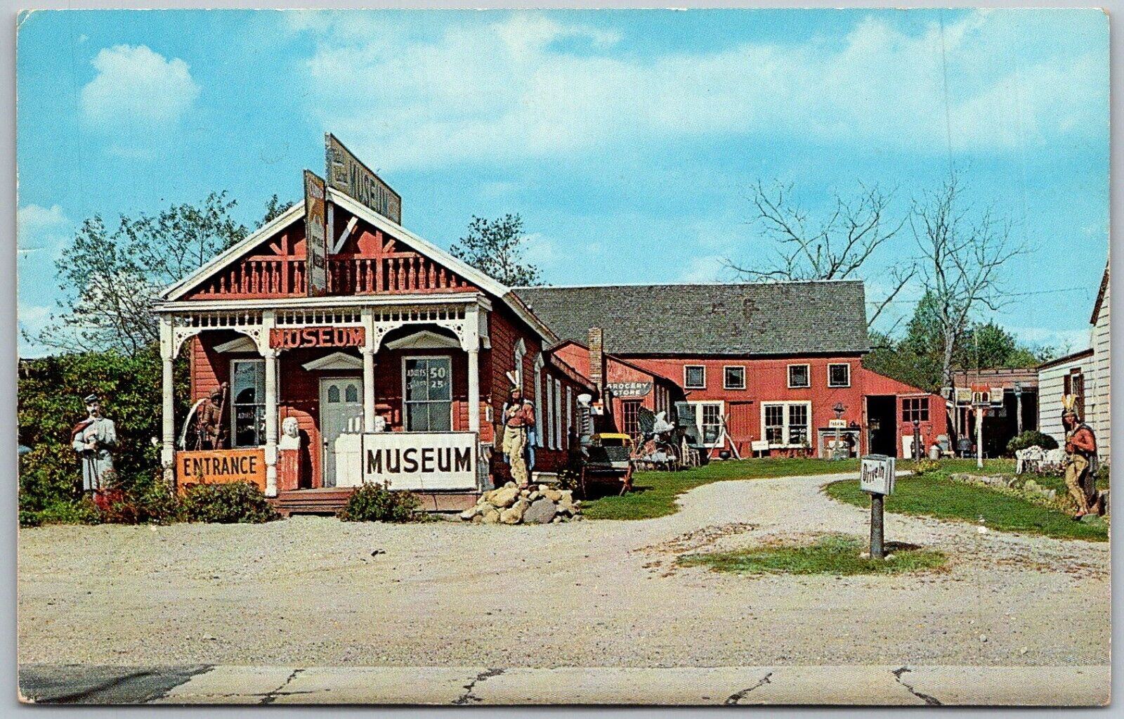 Middle Island Long Island New York 1965 Postcard Middle Island Museum
