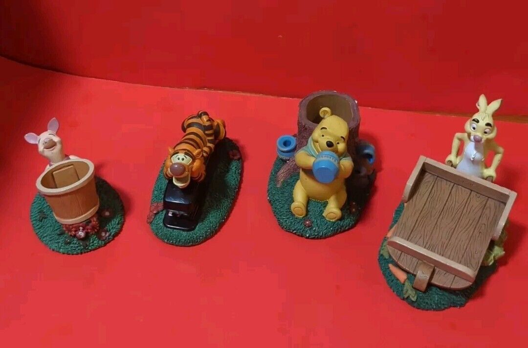 Disney Winnie The Pooh and Friends Rabbit Piglet Tiger Office Desk Set 