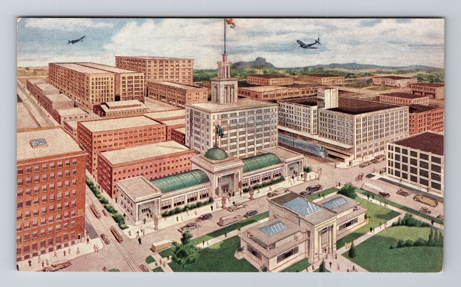 Winona, MN-Minnesota, Watkins Factory Buildings c1910, Vintage Postcard