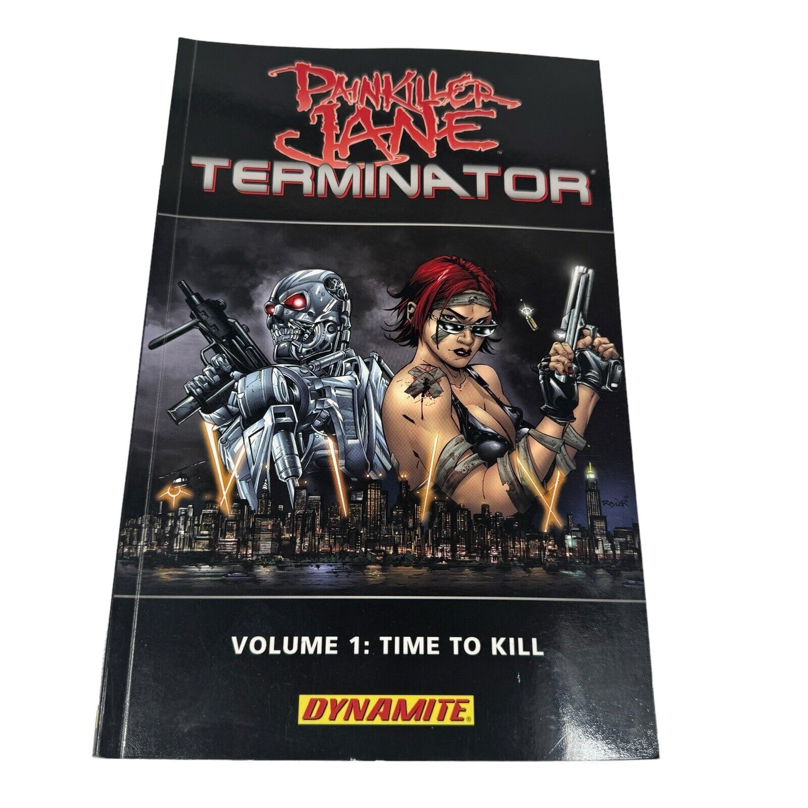Painkiller Jane vs Terminator: Time to Kill by Palmiotti & Raynor TPB DE 2008
