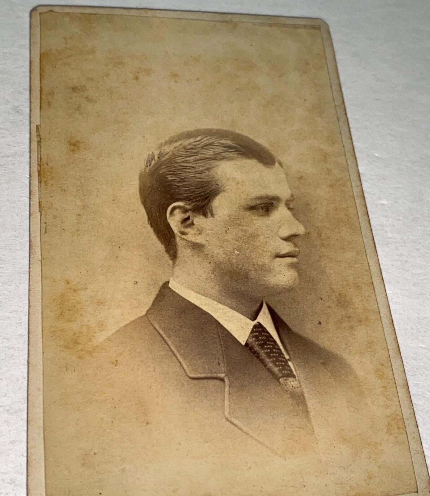 Rare Antique ID'd Victorian American Pittsburgh Merchant Fred Immekus CDV Photo